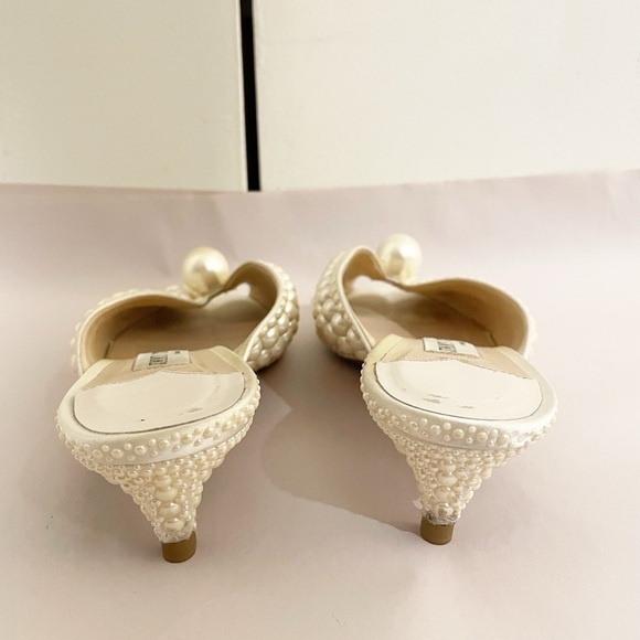 Jimmy Choo Women's Samantha Pearl Kitten Heel - Picture 13 of 16